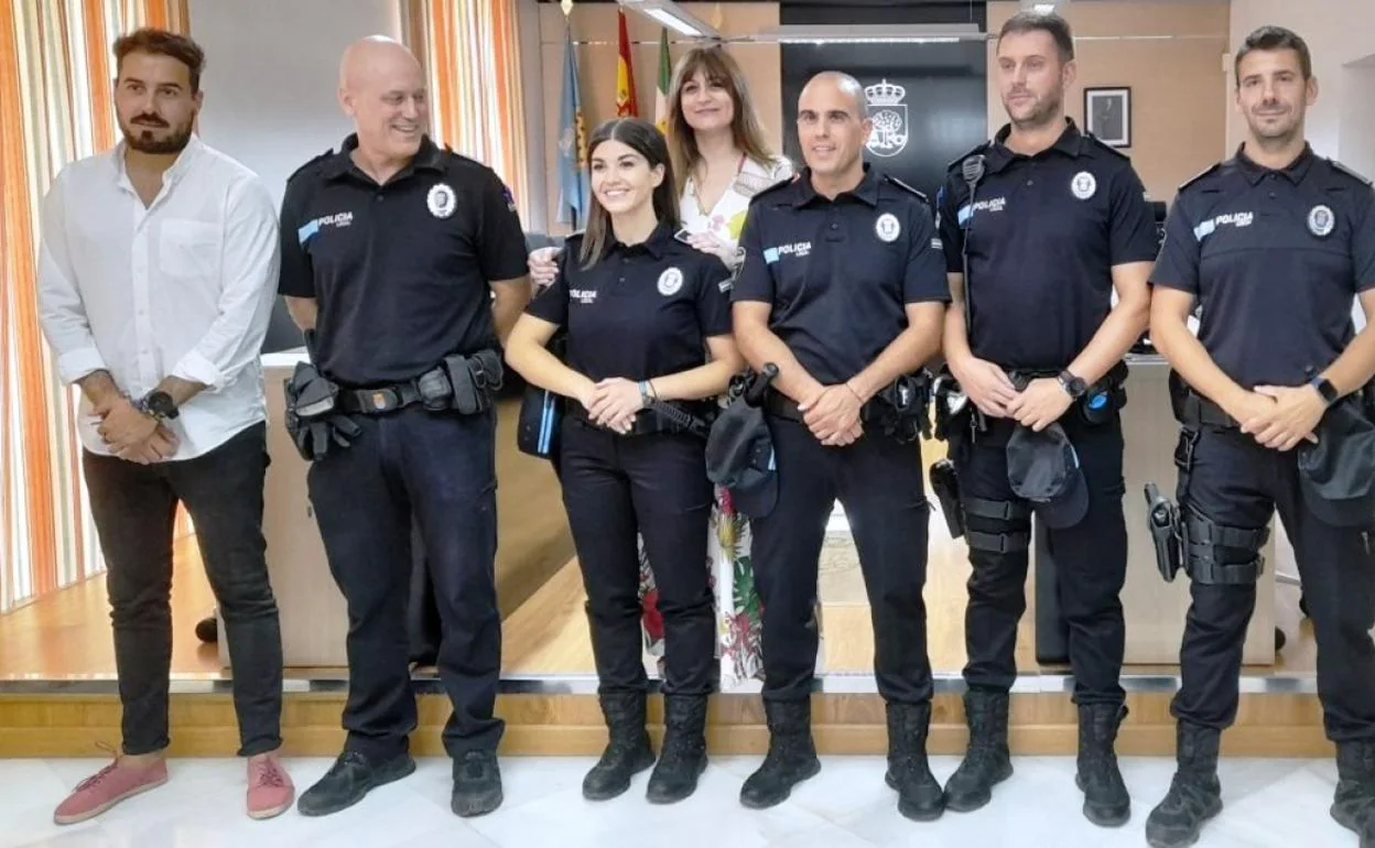 La plantilla de la Policía Local se refuerza con cuatro nuevos agentes Hoy